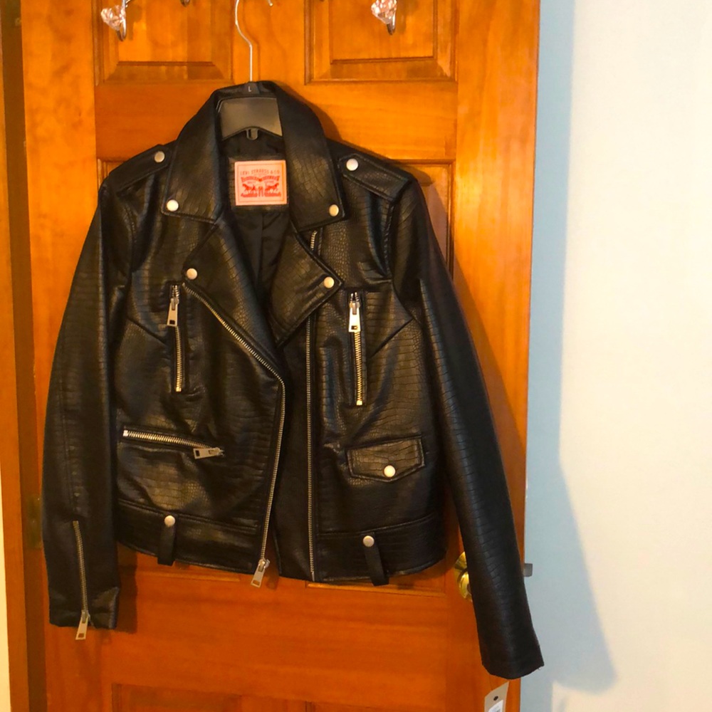 NWT Levi Strauss & Co Faux Leather Jacket